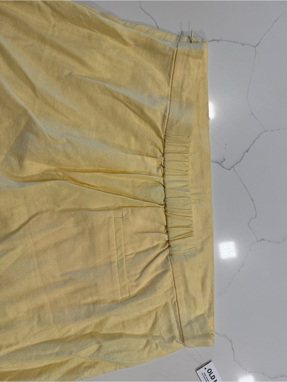 Old Navy Butter Yellow Mini Skirt - Picture 3 of 3